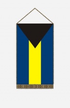 Bahama-szigetek asztali zászló